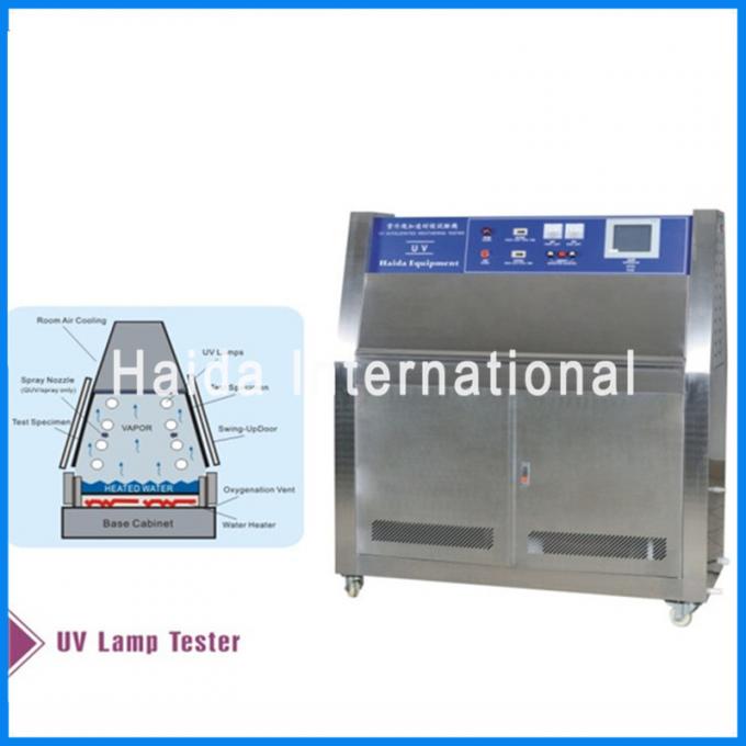 PID SSR Control Accelerated Weather UV Test Machine For Nonmetallic Material