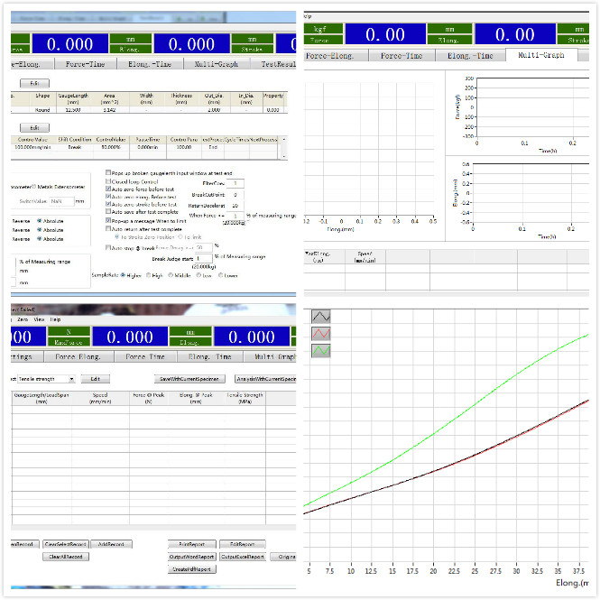 50KN Panasonic Servo Motor Microcomputer Tensile Testing Machines