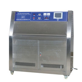 Steel Plate UV Aging Test Chamber , Lamp Fabric UV Accelerated Weathering Testing Machine