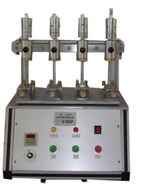 Stable Rubber Testing Machine , Rubber / Leather Fabric Color Shedding Level Tester