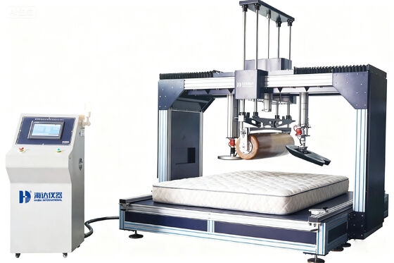 Quality Comprehensive Mattress Rollator Fatigue Testing Machine / Multifunctional Mattress Durability Test Equipment factory