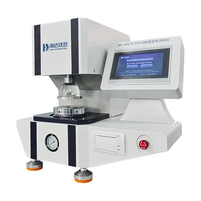 Quality ISO Paper & Paperboard Bursting Strength Testing Machine Corrugated Paper Material Burst Pressure Test Machine factory
