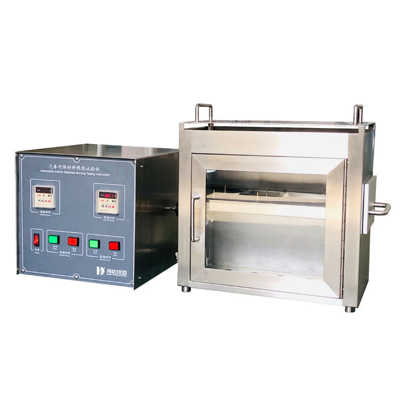Control Box And Combustion Chamber Included Flammability Testing ...