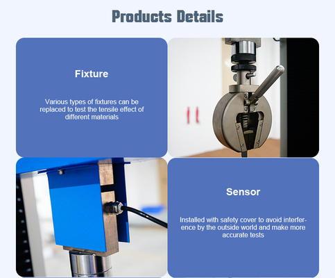 Big Capacity Double Column Servo Motor Microcomputer Tensile Testing Machines