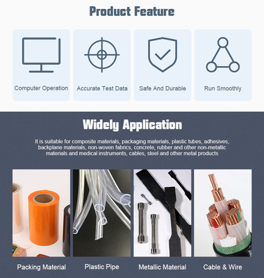 Electronic Mechanical Tensile Testing Equipments 20KN Computerized