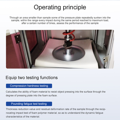 Furniture Testing Machines Foam Reciprocating Compression Dynamic Fatigue Testing Machine