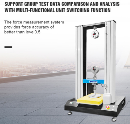 Electronic Hardness Material Compression Foam Testing Equipment