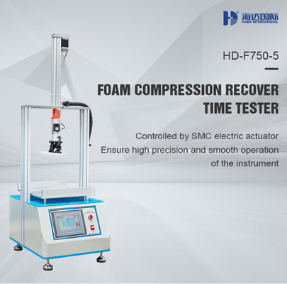 Foam Compression Hardness Recover Time Test Machine