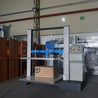 LCD Display Box Compression Testing Machine With Windows 7 Control System Package Testing Equipment