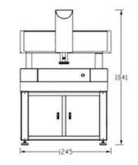 Powerful Furniture Testing Machines , 2.5D Software Optical Measuring Equipment