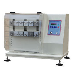 Loadcell Rubber Testing Machine , LCD Display Shoe Flexing Test Machine