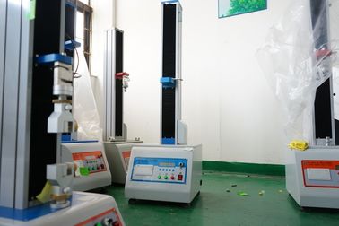 Microcomputer 500N Leather Tensile Testing Machines With High Precise Ball Screw