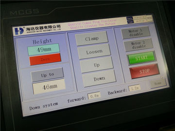 PLC Control Package Testing Equipment , Carton Clamp Force Testing Machine