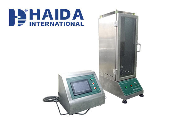 Good price PLC Programming Controlled Foam Flammability Tester Test Furniture Combustion Performance online