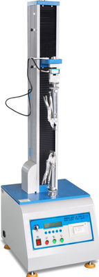Good price Single Column Leather Tensile Testing Machines 2KN With Microcomputer Display online