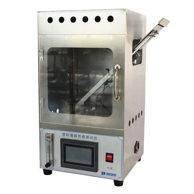 Good price 45 Deg Flammability Testing Equipment For Non-Rigid Polyethylene Films With Stainless Steel Sample Clamp online