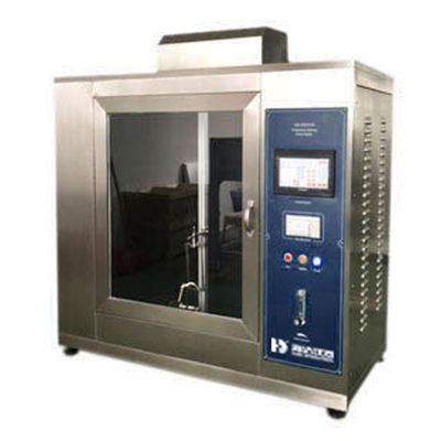 Good price Vertical Flame Spread Testing Equipment For Textiles With Horizontal Burner Angle And Industrial Fuel Gas online