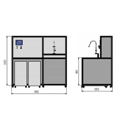 Good price Sanitary Tapware Thermostatic Valve Performance Test Machine Valve Performance Tester online