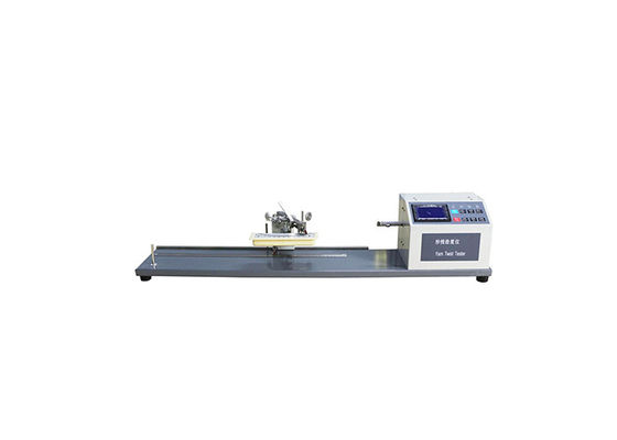 Good price High Speed 1500r / Min Yarn Twist Tester With Microcomputer Program Control online