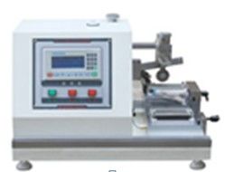 Good price Cutting Performance Rubber Testing Machine Computerized With Gloves Anti online