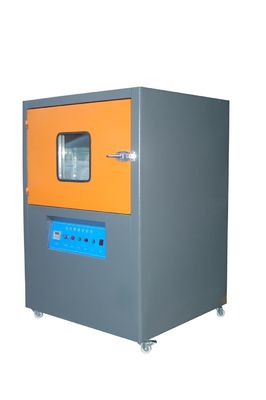 Good price Lithium Battery Flammability Test Machine With PLC Touch Screen Flame Height 38mm online