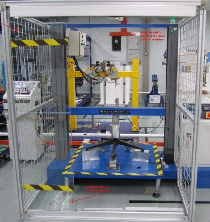 High Standard Furniture Testing Machines , Chair Durability Furniture Tester