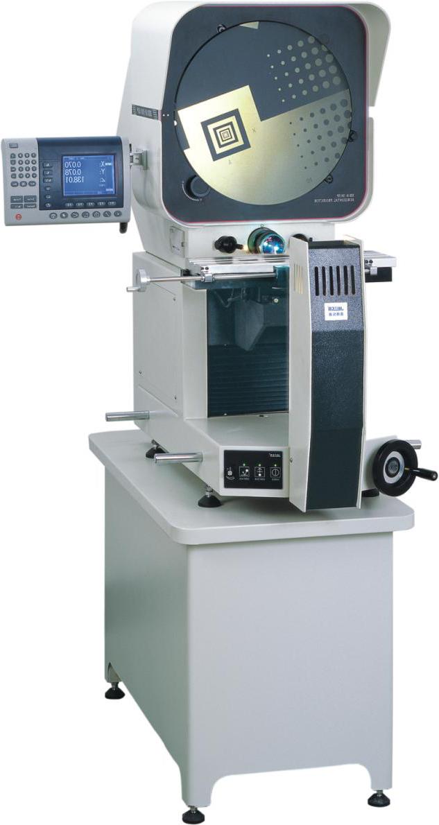 High Precision Horizontal Measuring Projector Optical Measurement Equipment