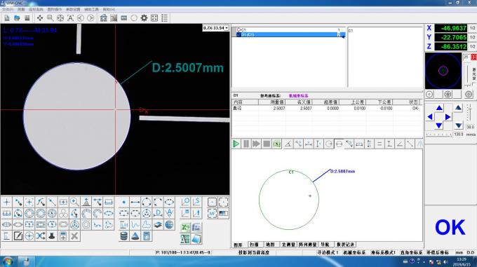 3D CNC Automatic Operation Image Instrument Video Measuring Machine ...