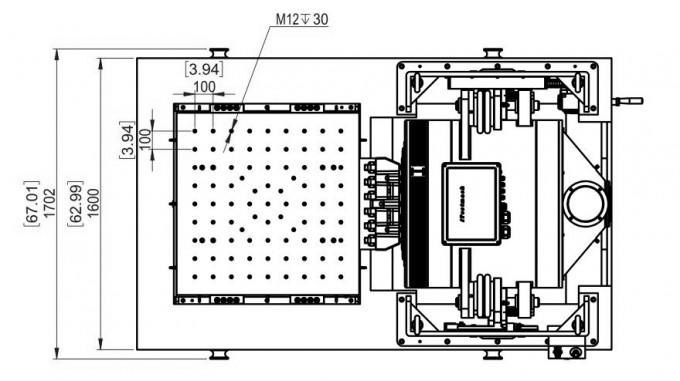 High Frequency Vibration Test System Electro Dynamic 3 Axis Vibration ...