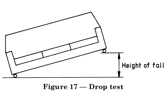 Furniture Testing Machines Sofa Simulate Impact Or Drop Test Equipment